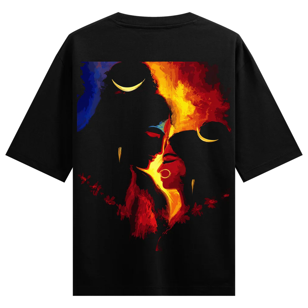 WANKY Eternal Union Men's Oversized T-Shirt