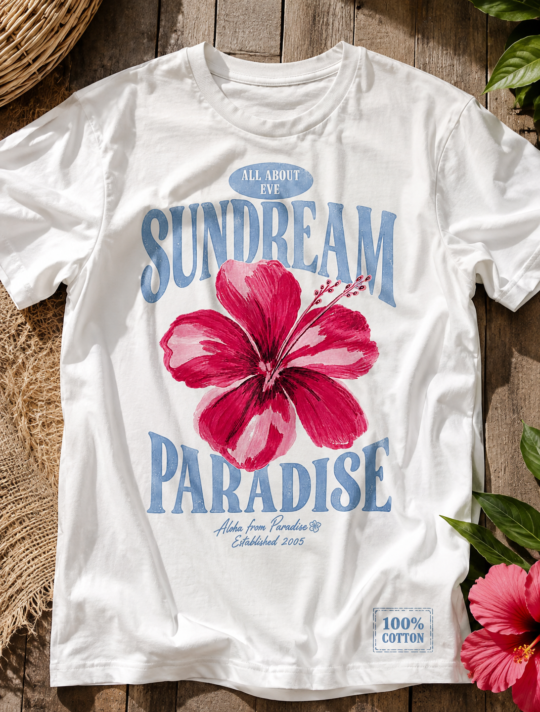 Sun Dream Paradise Hibiscus T-Shirt